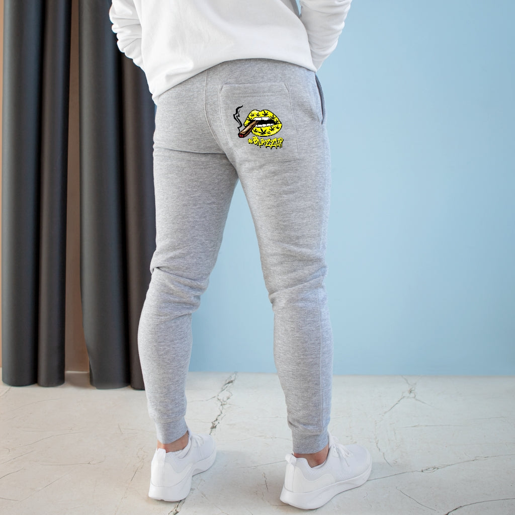 #BlazzUp Yellow Classy Print  Premium Fleece Joggers