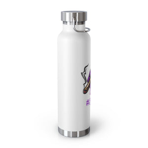 #BLAZZUP Scary Drip Purple  22oz Vacuum Insulated Bottle