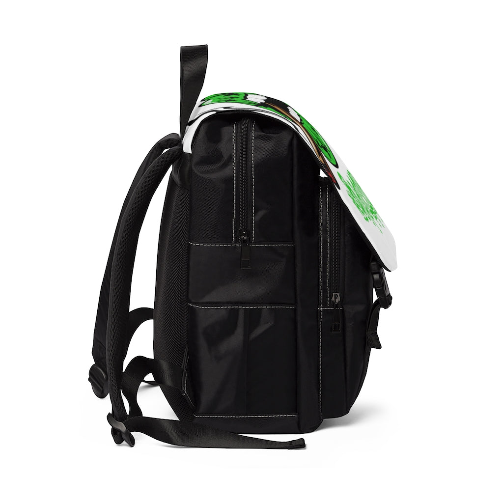 Blazzup Green Shoulder Backpack