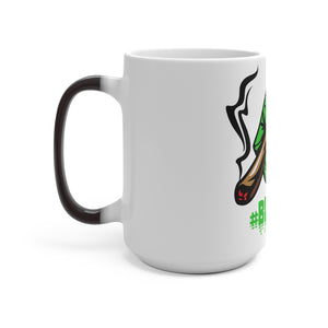 Green #Blazzup Spooky Drip Color Changing Mug