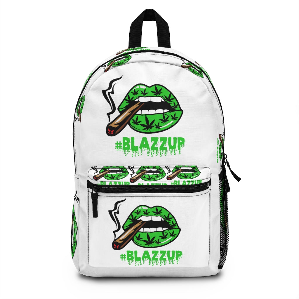 Green #Blazzup Backpack (Made in USA)