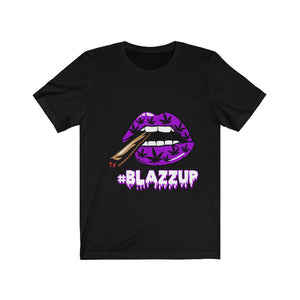 #Blazzup Spooky Drip White letters Unisex Jersey Short Sleeve Tee