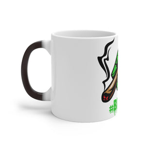 Green #Blazzup Spooky Drip Color Changing Mug