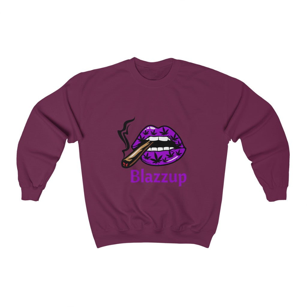 Classic Blazzup print Unisex Heavy Blend™ Crewneck Sweatshirt