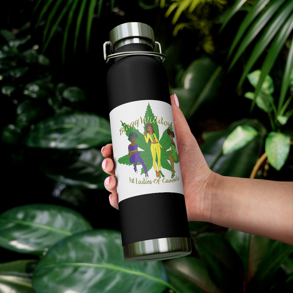 Blaqq Widdow's Inc 22oz Vacuum Insulated Bottle