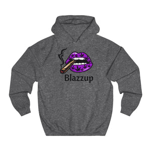 Blazzup Classic Print  Unisex College Hoodie