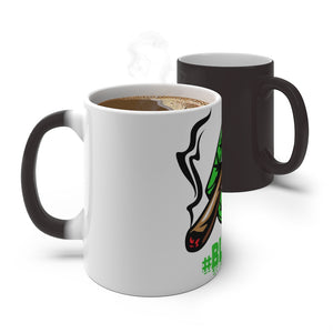 Green #Blazzup Spooky Drip Color Changing Mug