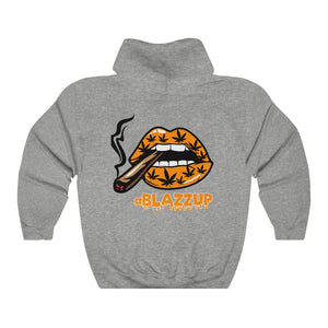 Orange #Blazzup ™ Hooded Sweatshirt