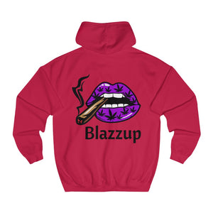 Blazzup Classic Print  Unisex College Hoodie