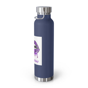 #BLAZZUP Scary Drip Purple  22oz Vacuum Insulated Bottle