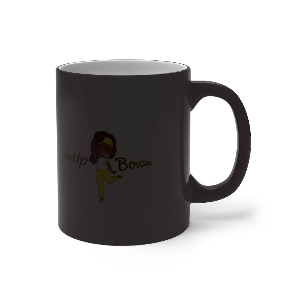 Sativa Girl Yellow Color Changing Mug