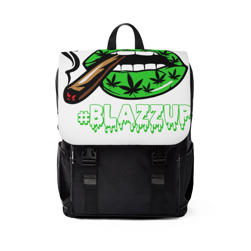 Green Blazzup Shoulder Backpack