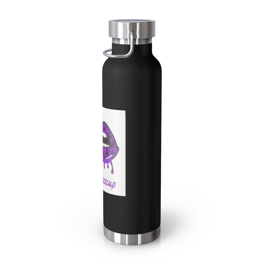 #BLAZZUP Scary Drip Purple  22oz Vacuum Insulated Bottle