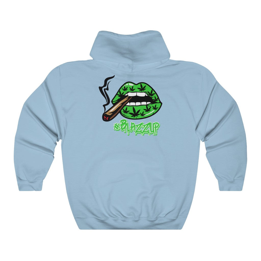 Classy Drip Green #Blazzup Unisex Heavy Blend™ Hooded Sweatshirt