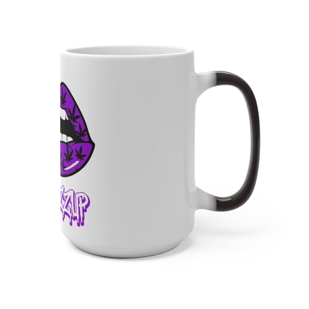 Purple Classy #Blazzup Color Changing Mug