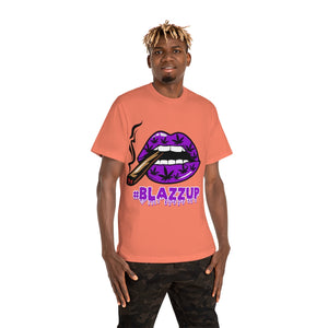 Purple #blazzup Unisex Hammer™ T-shirt