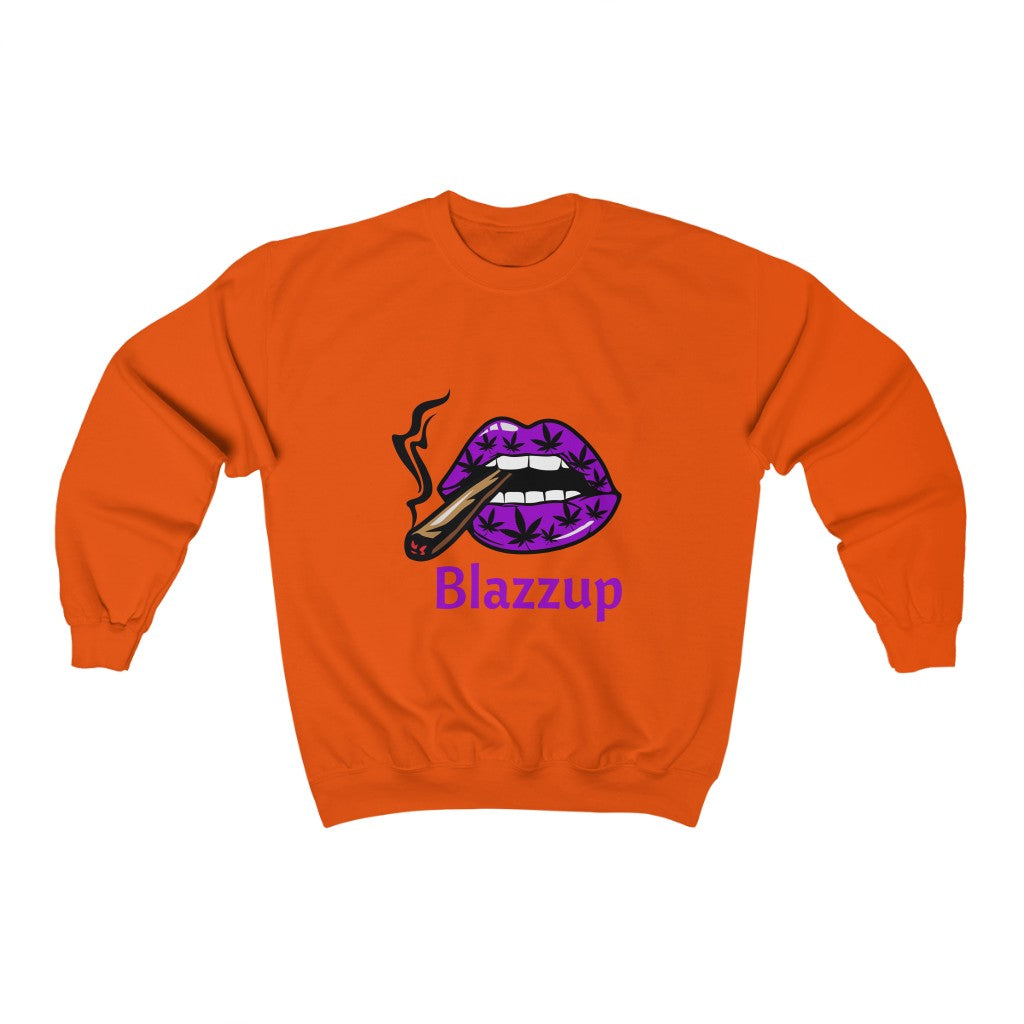 Classic Blazzup print Unisex Heavy Blend™ Crewneck Sweatshirt