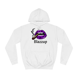 Blazzup Classic Print  Unisex College Hoodie