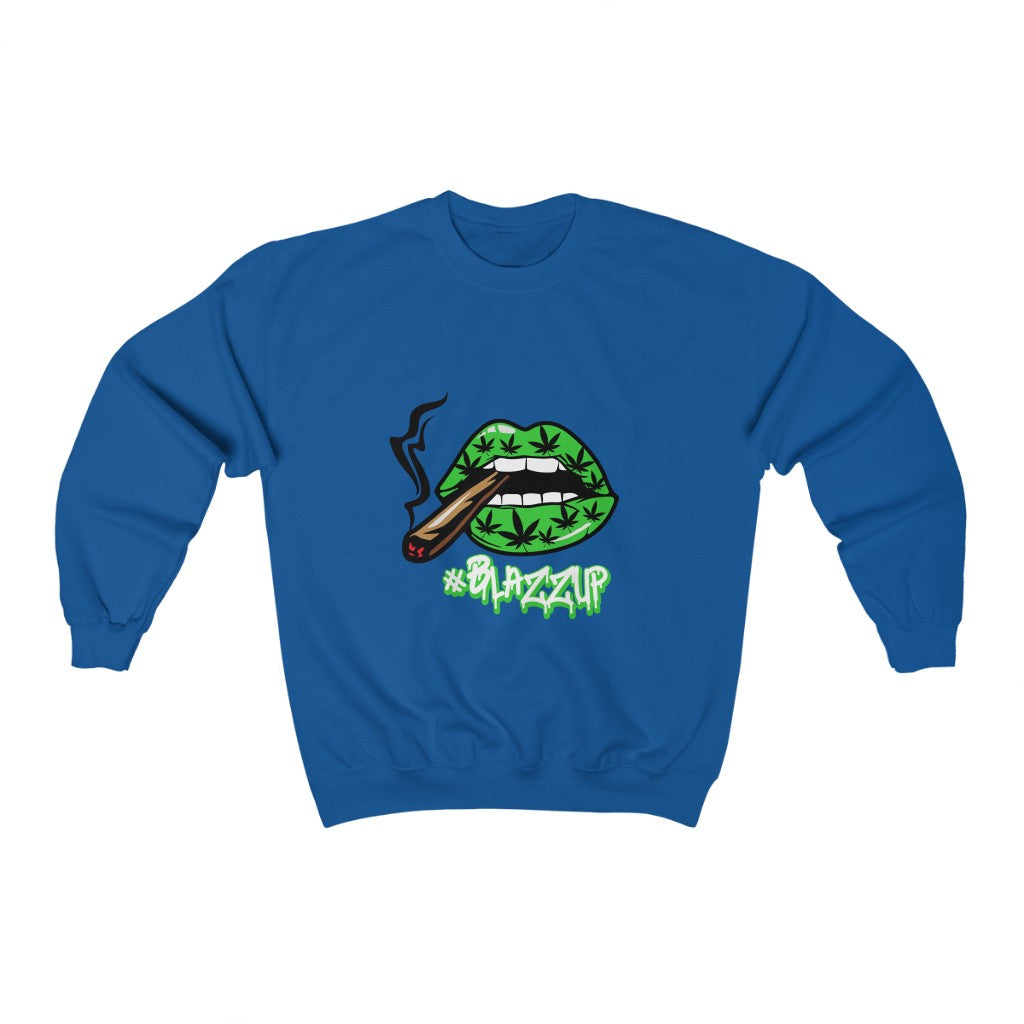 #Blazzup Green Unisex Heavy Blend™ Crewneck Sweatshirt