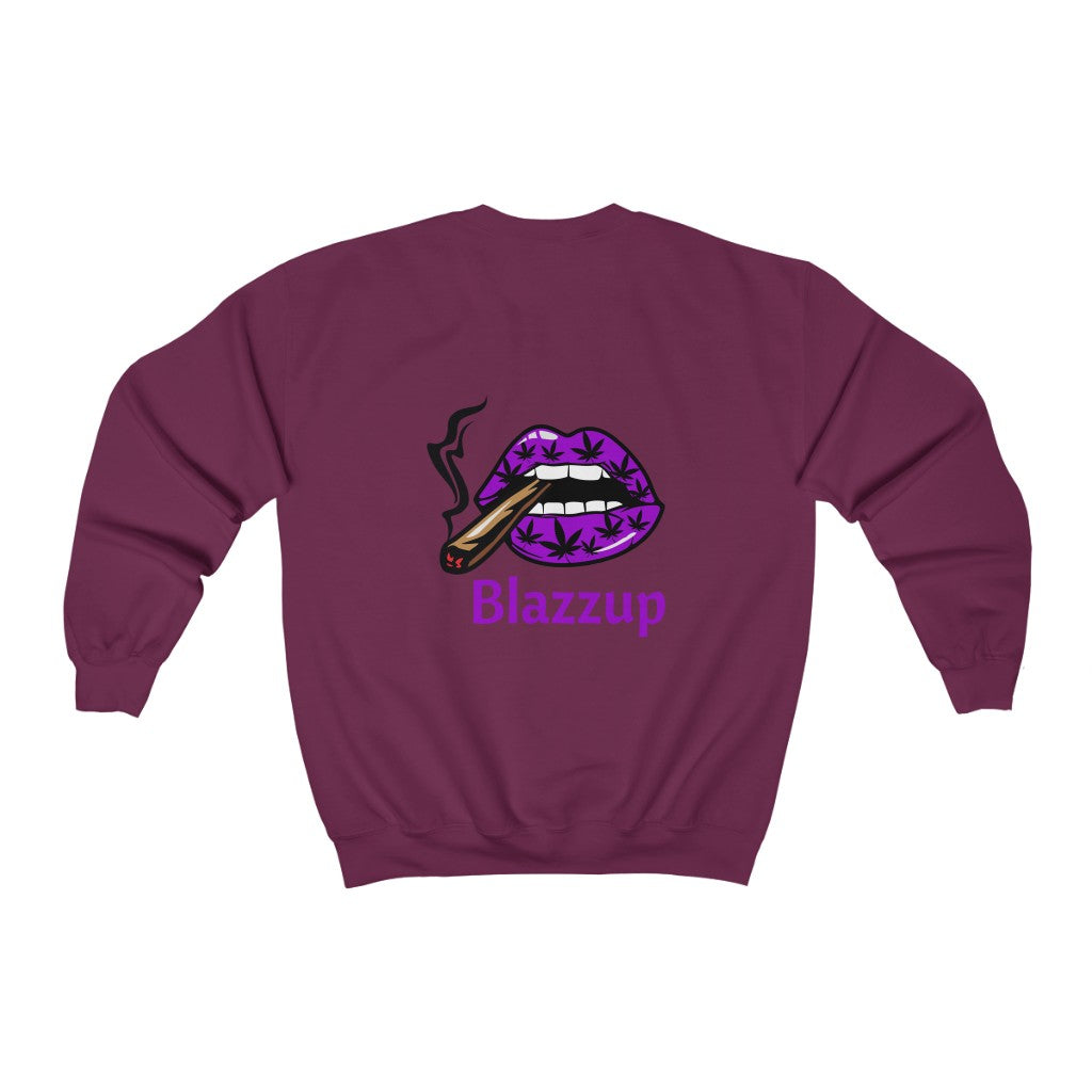 Classic Blazzup print Unisex Heavy Blend™ Crewneck Sweatshirt