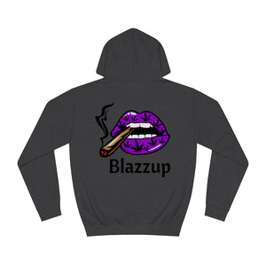 Blazzup Classic Print  Unisex College Hoodie