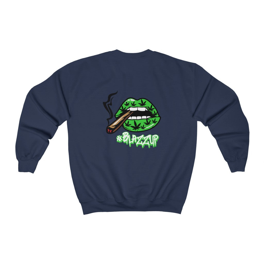 #Blazzup Green Unisex Heavy Blend™ Crewneck Sweatshirt