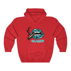 Turquoise #Blazzup™ Hooded Sweatshirt