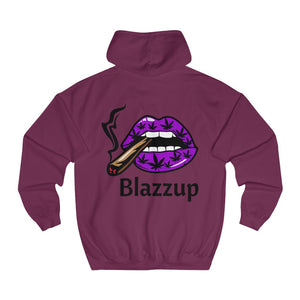 Blazzup Classic Print  Unisex College Hoodie