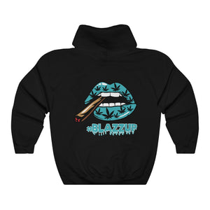 Turquoise #Blazzup™ Hooded Sweatshirt