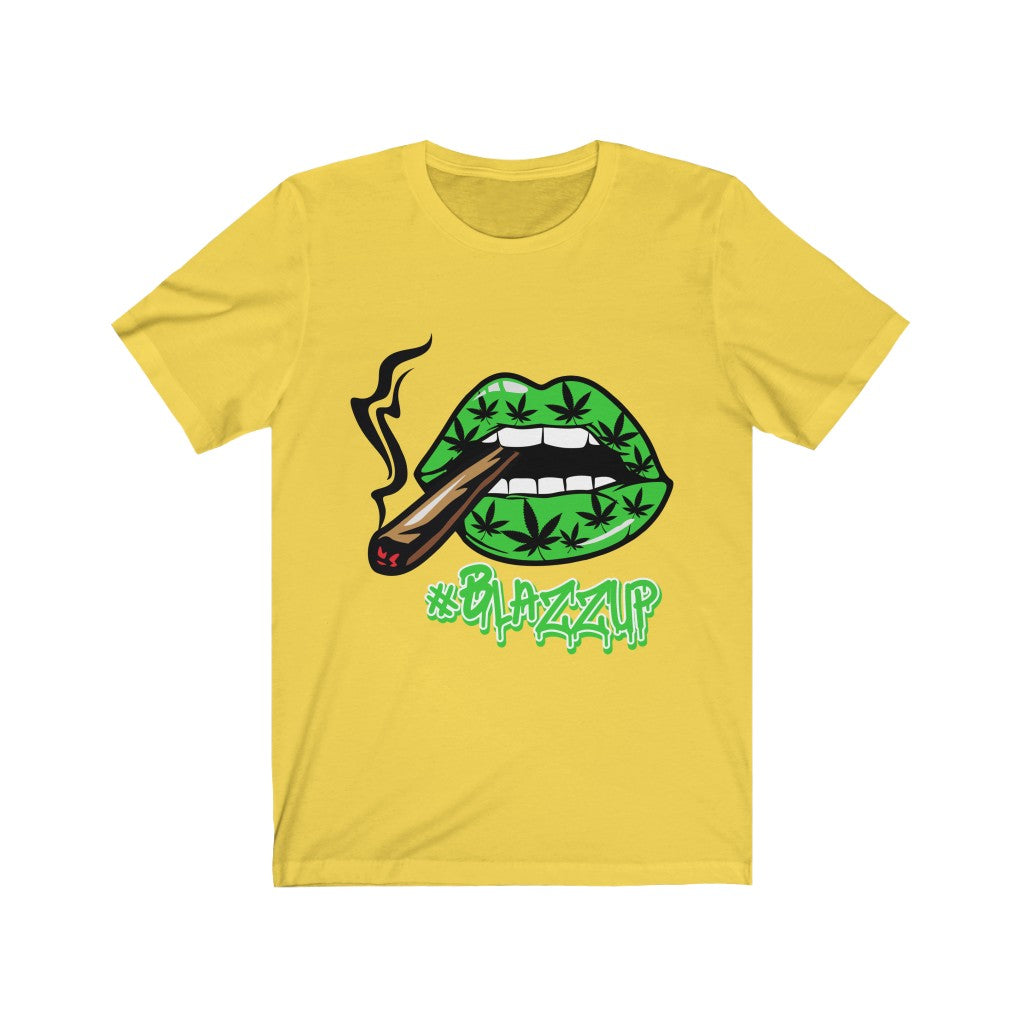 Green #Blazzup Classy drip Unisex Jersey Short Sleeve Tee