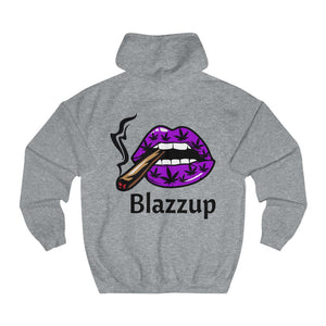 Blazzup Classic Print  Unisex College Hoodie