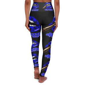 Blue High Waisted Yoga Leggings