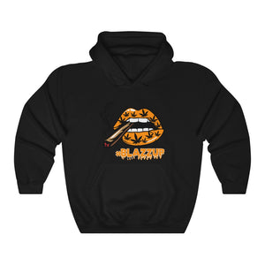 Orange #Blazzup ™ Hooded Sweatshirt