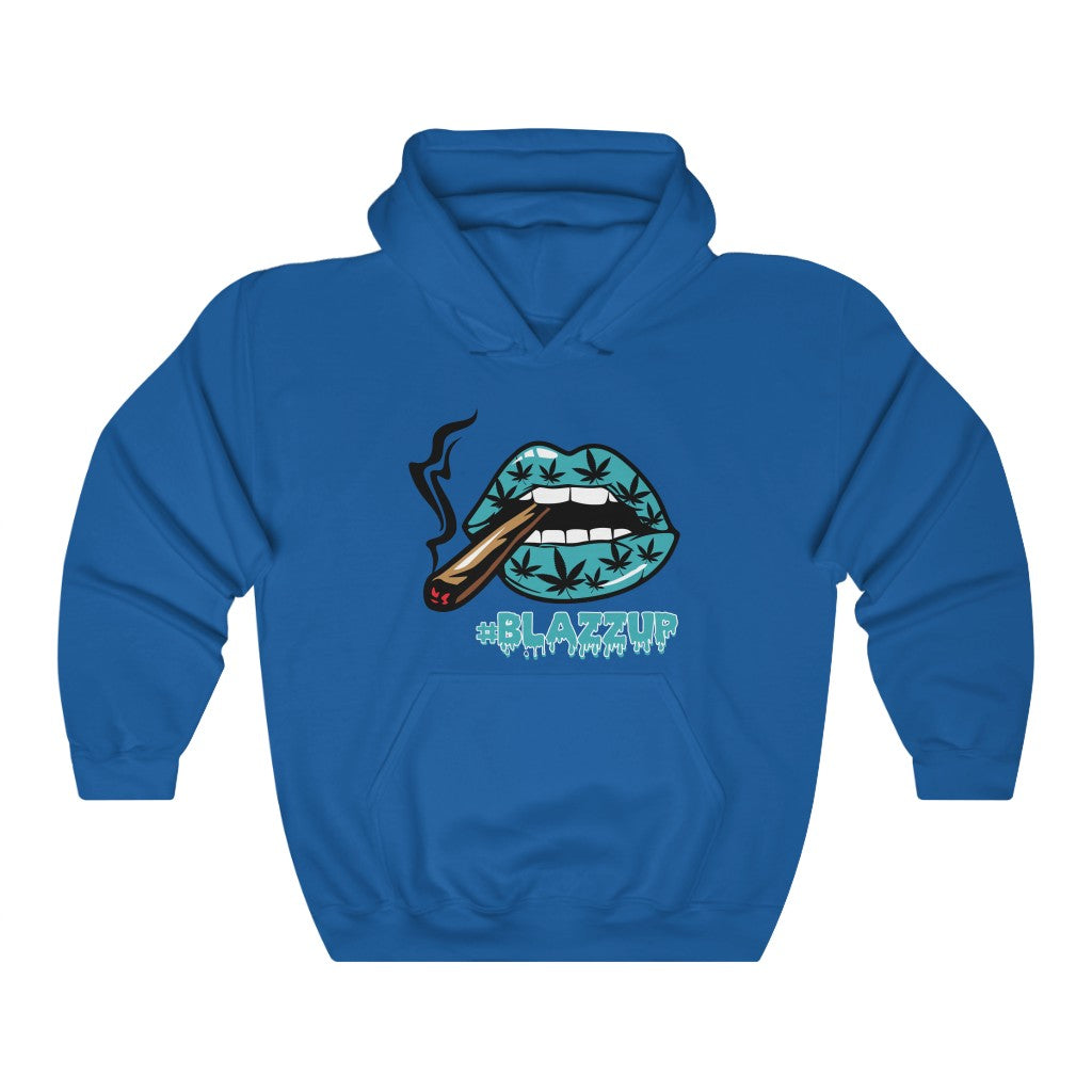 Turquoise #Blazzup™ Hooded Sweatshirt