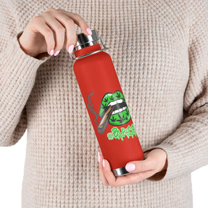 #Blazzup Classic Drip  Green 22oz Vacuum Insulated Bottle