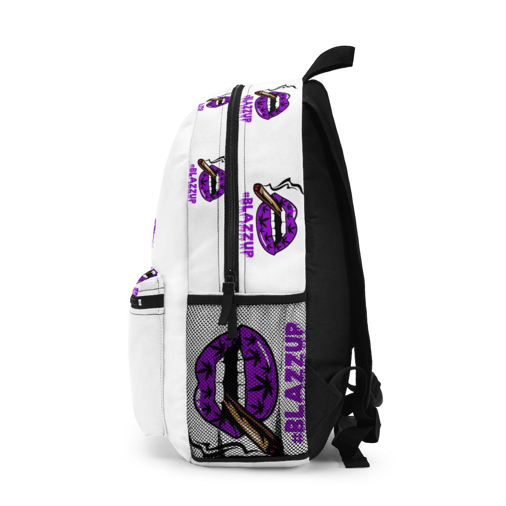 Purple #Blazzup Backpack (Made in USA)