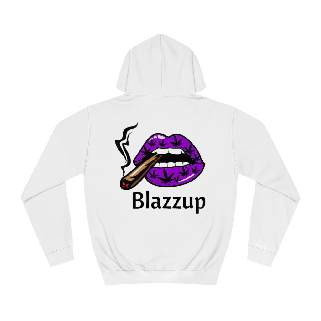 Blazzup Classic Print  Unisex College Hoodie