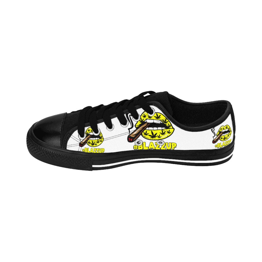 #Blazzup Yellow Spooky Drip Women's Sneakers