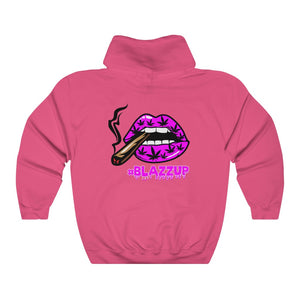 Pink #Blazzup  Hooded Sweatshirt