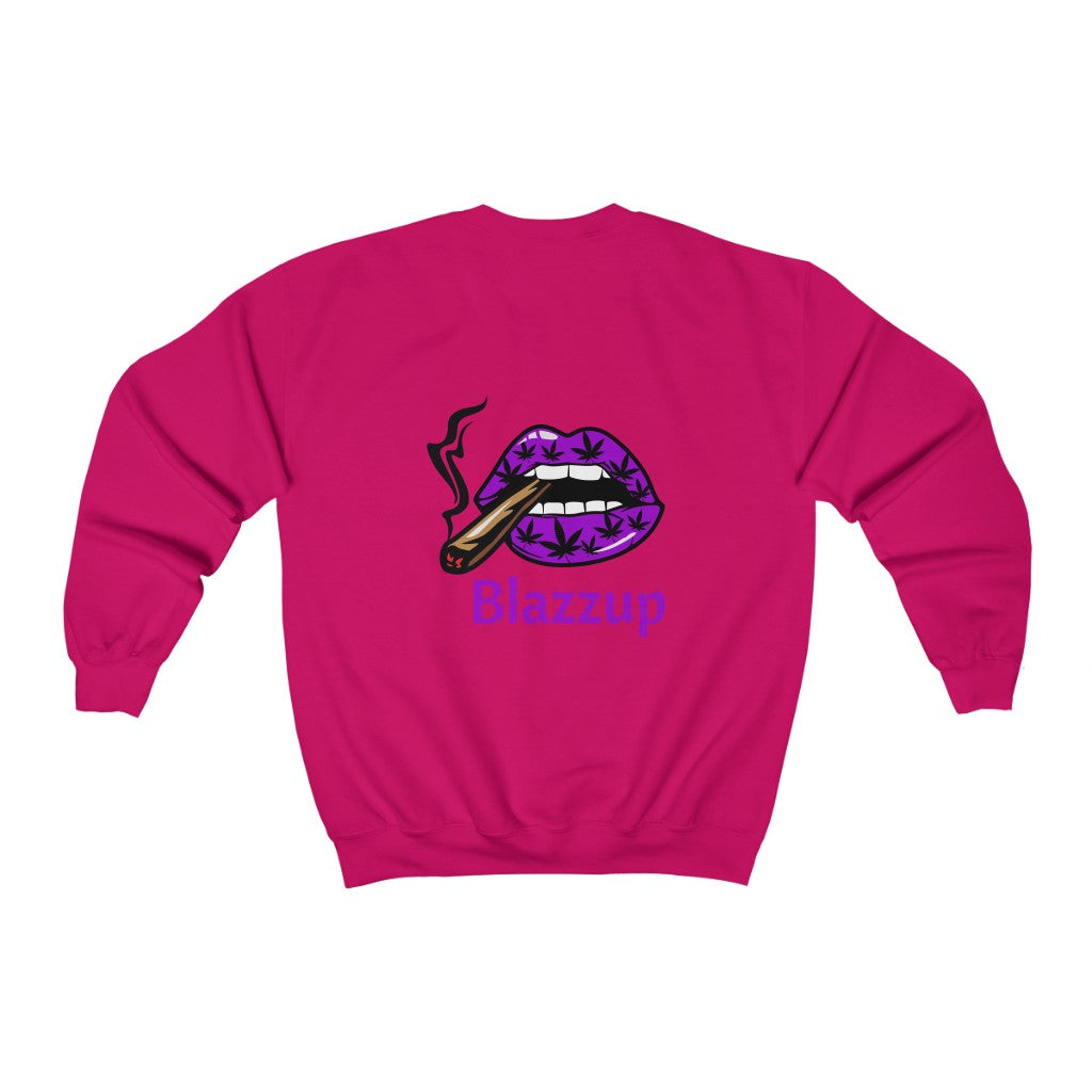 Classic Blazzup print Unisex Heavy Blend™ Crewneck Sweatshirt