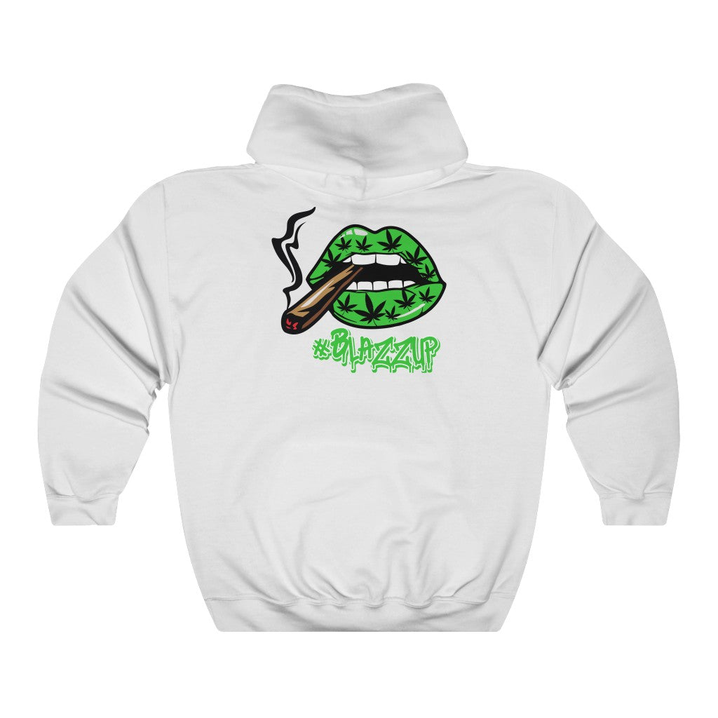 Classy Drip Green #Blazzup Unisex Heavy Blend™ Hooded Sweatshirt