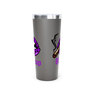 Purple Blazzup Copper Vacuum Insulated Tumbler, 22oz