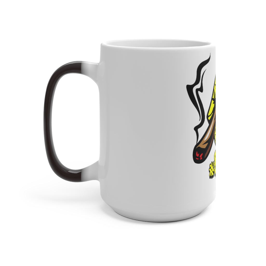 #Blazzup Yellow Classy Drip Color Changing Mug