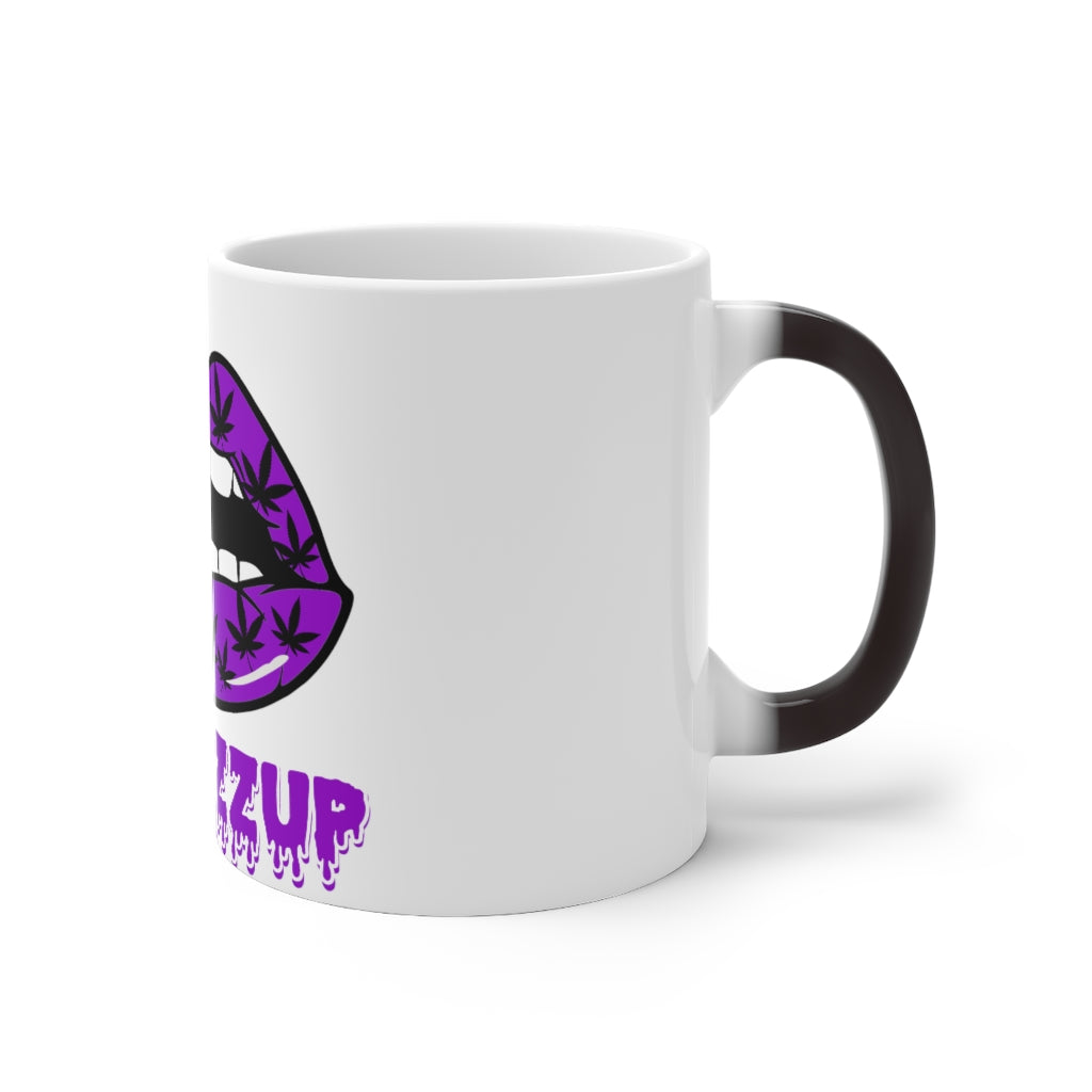 Purple #Blazzup Color Changing Mug