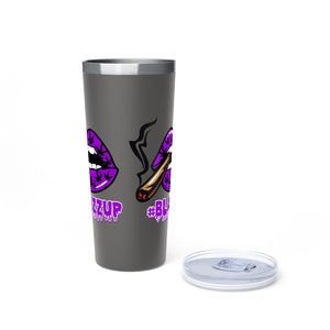 #BLAZZUP Purple Spooky Drip Copper Vacuum Insulated Tumbler, 22oz