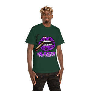 Purple #blazzup Unisex Hammer™ T-shirt