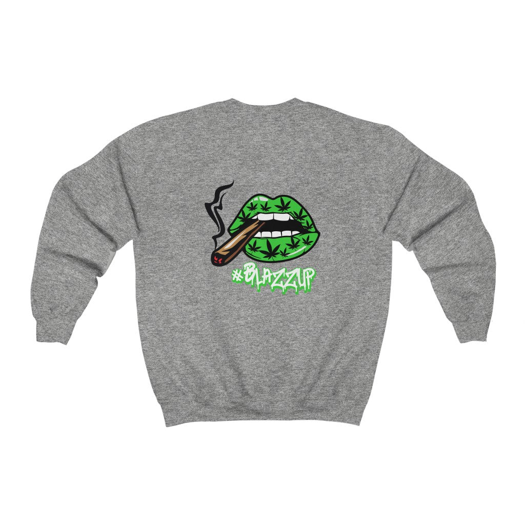 #Blazzup Green Unisex Heavy Blend™ Crewneck Sweatshirt