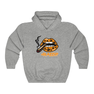 Orange #Blazzup ™ Hooded Sweatshirt