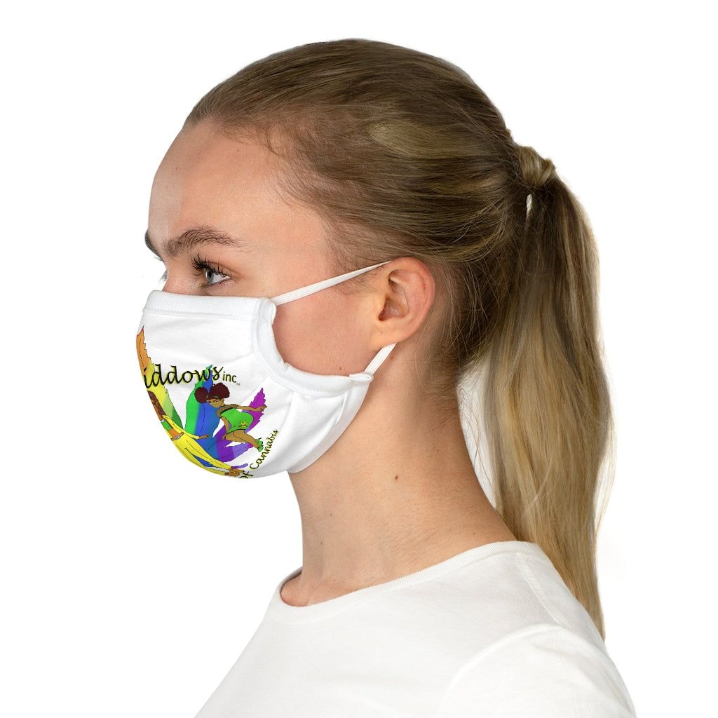 1st Ladies Of Cannabis Rainbow leaf Cotton Face Mask (EU)