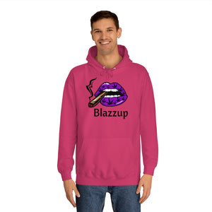 Blazzup Classic Print  Unisex College Hoodie